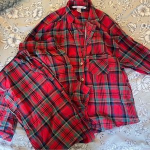 Victoria’s Secret plaid pajama set
